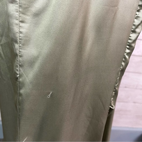 Area Stars One Shoulder Bow Tie Satin Maxi Dress - Picture 7 of 8